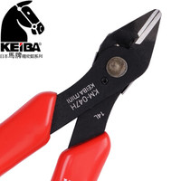 马牌（KEIBA）进口迷你电子斜口钳KM-047H高碳钢斜嘴钳 5寸125mm斜咀电子剪