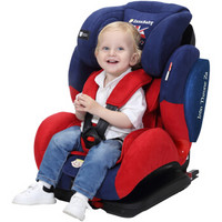 ZazaBaby9个月-12岁汽车用儿童安全座椅婴儿车载isofix、latch双接口 铁王座英国队长