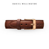 Daniel Wellington DanielWellington）DW表带14mm皮带玫瑰金针扣女款DW00200145（适用于32mm表盘系列）