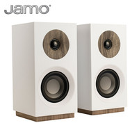 Jamo 尊宝 S 801 音响 音箱 studio系列 2.0声道木质无源家庭影院书架式环绕音箱(白色)