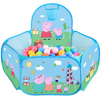 小猪佩奇 Peppa Pig 儿童海洋球帐篷游戏屋小孩户外玩具游戏池0-3岁含30个海洋球