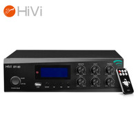 HiVi 惠威 DT-80家庭影院 定压定阻两用功放公共广播吸顶天花喇叭功放吊顶背景音乐公共广播功放音响系统