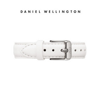 Daniel Wellington DanielWellington）DW原装表带12mm皮带银色针扣女款DW00200198（适用于28mm表盘系列）