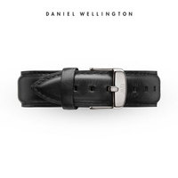 Daniel Wellington DanielWellington）DW原装表带18mm皮质银色针扣DW00200053 （适用于36mm表盘系列）