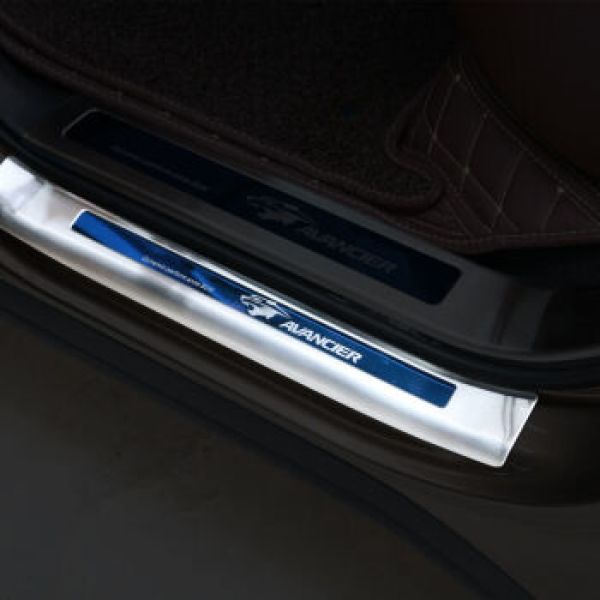 华饰 本田冠道门槛条迎宾踏板 汽车改装专用冠道迎宾踏板 外置蓝标款