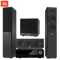 JBL Arena 180BK+哈曼卡顿 AVR151S功放 音响 音箱 3.1声道 家庭影院 落地影院 客厅影院 音响套装 HIFI