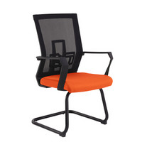 佐盛电脑椅午休椅办公椅人体工学椅家用转椅网椅时尚座椅休闲椅子橘色