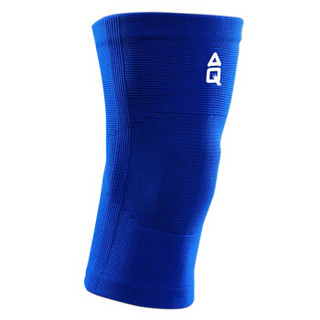 AQ 护具 运动护膝 四向弹力 针织护膝 标准型  蓝色1152 XL