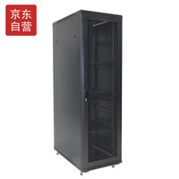 磊科L2.6042 42U机柜 网络服务器交换机UPS机柜 加厚钢材 高*1970宽*600深*1000 前后网门
