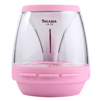SHABA VS-18 蓝牙音箱透明酷炫发光无线迷你便携车载高音质多功能小音响 粉色