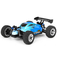 美致模型（MZ）遥控车 1:18高速车四驱攀爬越野车赛车玩具模型 蓝色