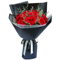 IDY 520情人节鲜花 11朵红玫瑰花花束 鲜花速递同城 生日礼物 全国花店送花快递配送上门