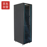 磊科L4.6042网络机柜42U服务器机柜 交换机机柜 UPS机柜 加厚钢材 功放机柜 机房机柜 前玻璃后网门