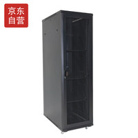 磊科L5.6042 42U机柜 网络服务器交换机UPS机柜 加厚钢材 高*1970宽*600深*1000 前网门后钣金