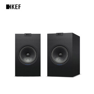 KEF Q350 黑色 HiFi扬声器 全新Q系列 家庭影院音箱 书架环绕音箱一对（含网罩）