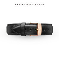 丹尼尔惠灵顿（DanielWellington）DW原装表带19mm皮带金色针扣男款DW00200084（适用于38mm表盘系列）