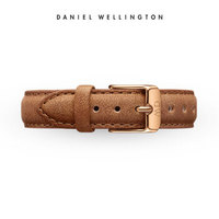 Daniel Wellington DanielWellington）DW表带14mm皮带玫瑰金针扣女款DW00200142（适用于32mm表盘系列）