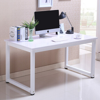 中伟电脑桌台式简易书桌现代简约钢木办公桌120*60cm