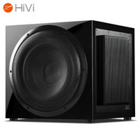 惠威（HiVi）Sub12S 家庭影院音响低音炮 12英寸+12英寸双喇叭 木质有源超低音音箱