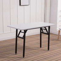 佐盛折叠桌子长条桌培训桌简易桌课桌电脑桌学习桌子单层1600*400*750