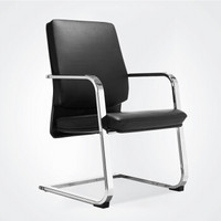 洛克菲勒 电脑椅子办公家用皮椅弓形椅会议椅钢架椅CH-141C定制款