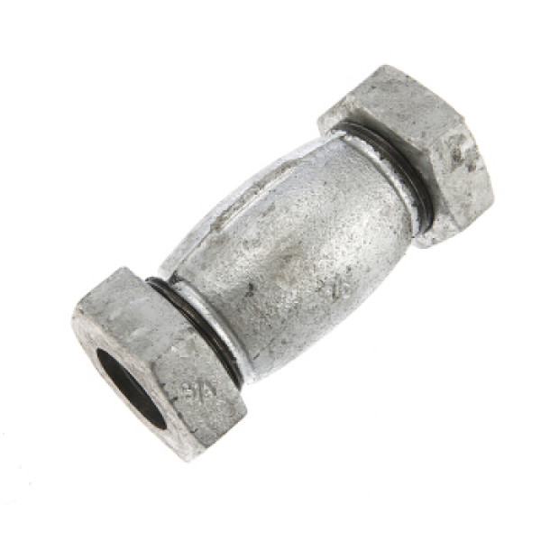 商品建支 速接管箍 快速接头 玛钢 50mm 1个