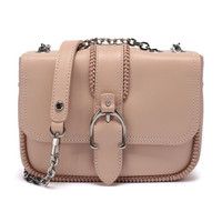 LONGCHAMP 珑骧 女士柔粉色牛皮单肩斜挎包 10022 930 507