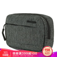 INCASE City Accessory Pouch收纳包 旅行便携防水防尘配件整理袋 拉链包 石南黑色