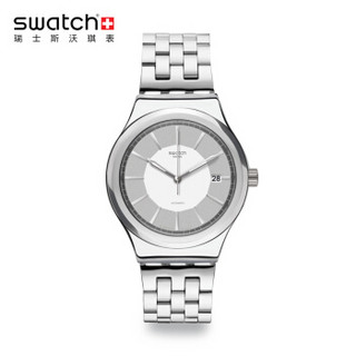 斯沃琪（Swatch）瑞士手表 金属装置51系列 装置随性 机械男女表YIS421G