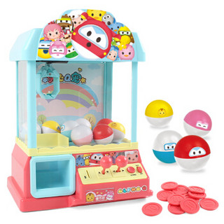 知识花园儿童玩具 小型投币夹娃娃机 男孩 女孩玩具 亲子互动欢乐娃娃游戏机Q201