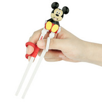 Disney 迪士尼 儿童餐具筷子 婴儿辅食用品 宝宝卡通学习训练筷 米奇
