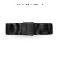 丹尼尔惠灵顿（DanielWellington）DW原装表带14mm钢带黑色针扣女款DW00200165（适用于32mm表盘系列）