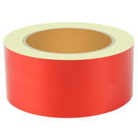 金枪鱼 红色5CM宽反光胶带警示胶带警戒线隔离带反光膜地脚线反光条反光车贴安全线