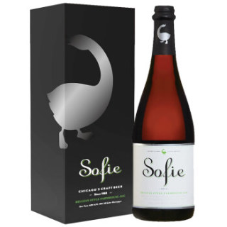 鹅岛(Goose Island)SOFIE 苏菲原装进口小麦艾尔精酿啤酒765ml*1瓶装