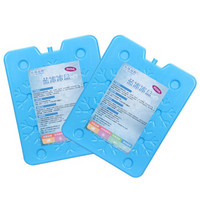 佑酷品胜 医用生物蓝冰 冰盒 冰袋可循环使用冰砖 母乳冷藏冰板 850毫升 2只装