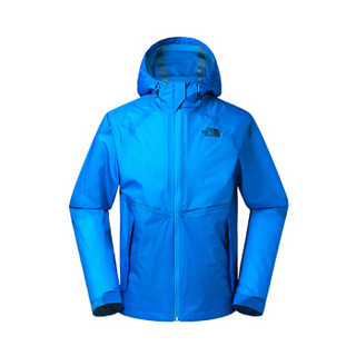 THE NORTH FACE 北面 运动户外男款轻便耐磨拒水透气冲锋衣 NF0A2VED 蓝色 M