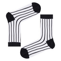 顶瓜瓜袜子男潮男长袜男士高帮袜子男生中筒袜棉袜潮流韩版嘻哈街头欧美滑板袜ins袜子网红潮流男袜条纹