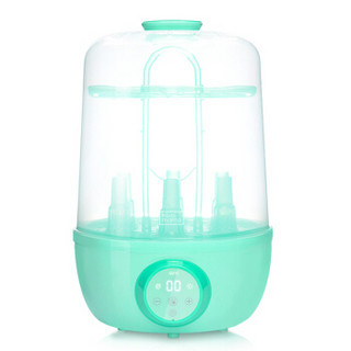 考拉妈妈（kolamama）奶瓶消毒器带烘干二合一多功能宝宝蒸汽奶瓶消毒锅婴儿消毒柜 绿色