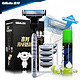 Gillette 吉列 锋速3经典套装（1刀架+7刀头+50g须泡）+剃须啫喱75g+欧仕派89ml+旅行刀套