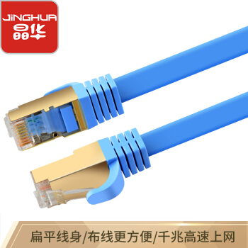 JH 晶华 W140G 六类扁网线 2米