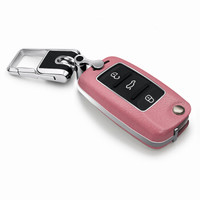 赛邦（SAIBON）大众钥匙包途观 途锐 宝来 朗逸 速腾 捷达 朗行 POLO 桑塔纳 真皮钥匙套汽车用品