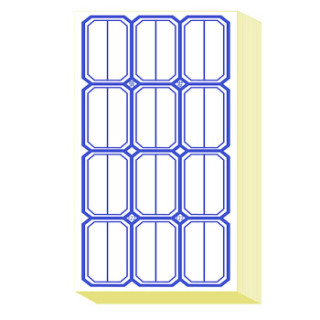 信发(trnfa)122 不干胶口取纸价格图书分类纸 2包装自粘性标签贴纸