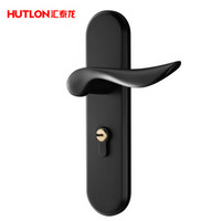 汇泰龙(Hutlon)门锁室内卧室房门锁美式黑色卫生间实木门把手家用静音门锁DS-732022
