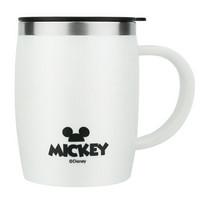 Disney 迪士尼 8228 304不锈钢保温杯 420ml 白色