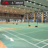 李宁 LI-NING羽毛球地胶 环保TPU移动式羽毛球场地垫 CN100
