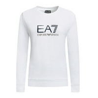 EA7 EMPORIO ARMANI阿玛尼奢侈品女士时尚休闲针织上衣6ZTM38-TJ24Z WHITE-1100 S