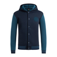 乔治·阿玛尼 GIORGIO ARMANIARMANI EXCHANGE阿玛尼奢侈品男士针织休闲外套6ZZM85-ZJV8Z NAVY-1510 L