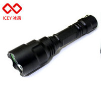 冰禹（ICEY）C8强光手电筒 T6 LED大功率手电 户外铝合金手电筒