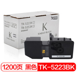 FUSICA 富士樱 TK-5223 K 黑色墨粉盒/碳粉(适用京瓷Kyocera ECOSYS P5021cdn P5021cdw)