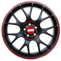 BBS CH-R轮毂 德国进口 奥迪A3S3A4S4A6S6A7TTQ3Q5 奔驰A/B/C/E大众斯柯达西亚特9.5x19英寸 CH123亚光黑色